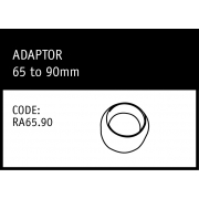 Marley Adapter 65 to 90mm - RA65.90